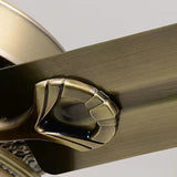 Ventilatore Industriale a Soffitto con Luce Design con Cerniera