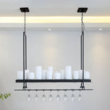 Candle Holder Black Dining Room Pendant Light