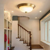 Plafoniera Incasso Led Stile Vintage Dorato