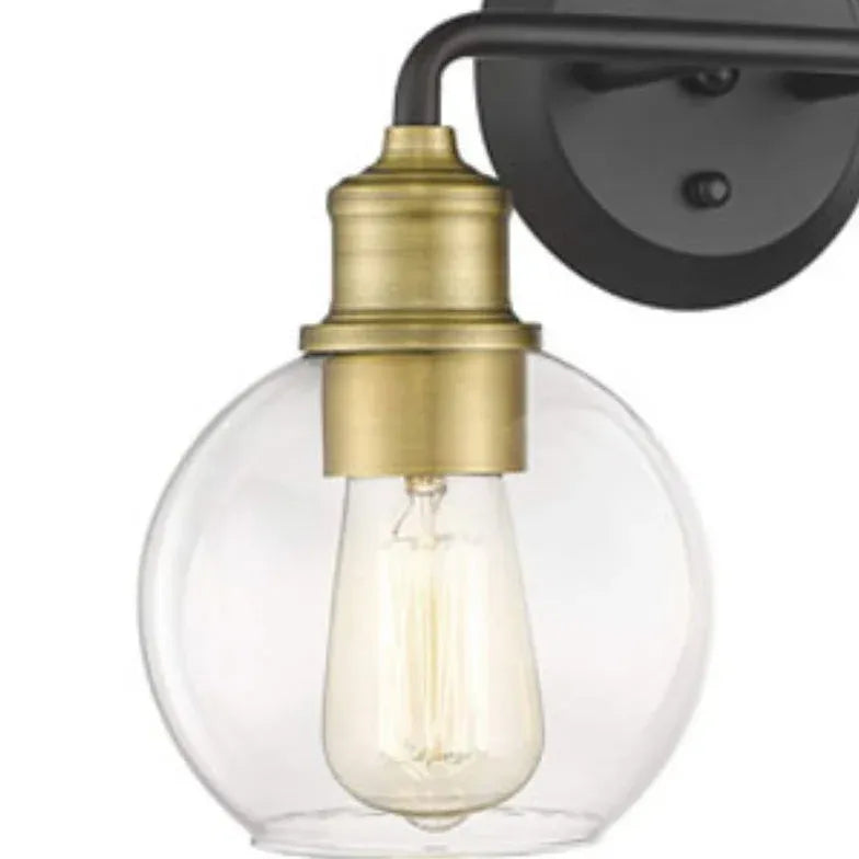 Glass Lampshade Vintage Bathroom Wall Lights