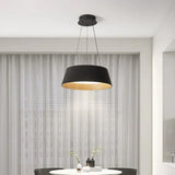 Vertical Texture Minimalist Round Modern Ceiling Light