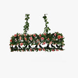 Elegante Lampadario a Fiore Design Creativo