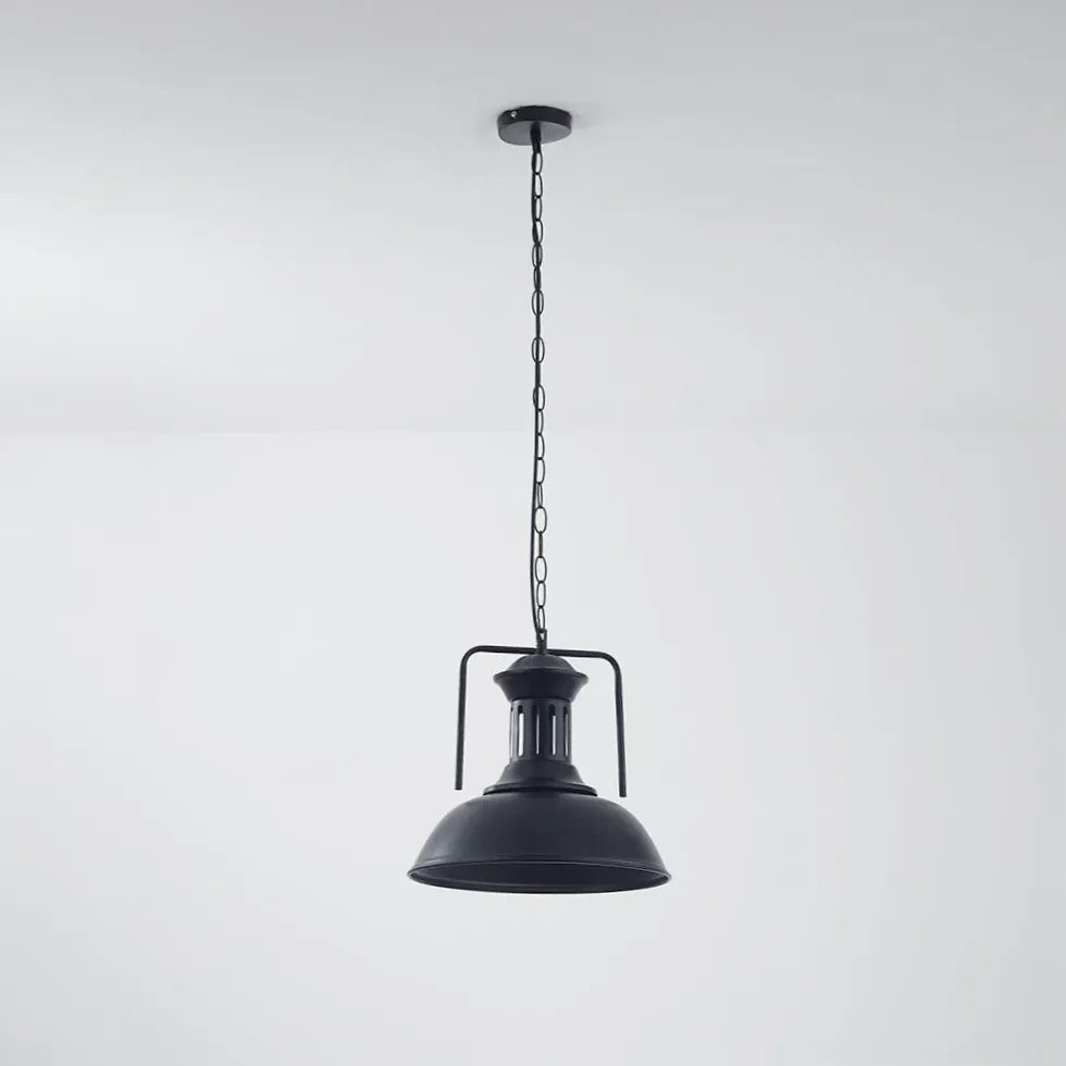 Metal Arch Industrial Living Room Pendant Light