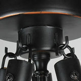 Lampadario a Soffitto Vintage Semisferico Metallo