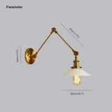 Applique da Parete Regolabile Stile Retrò Vintage