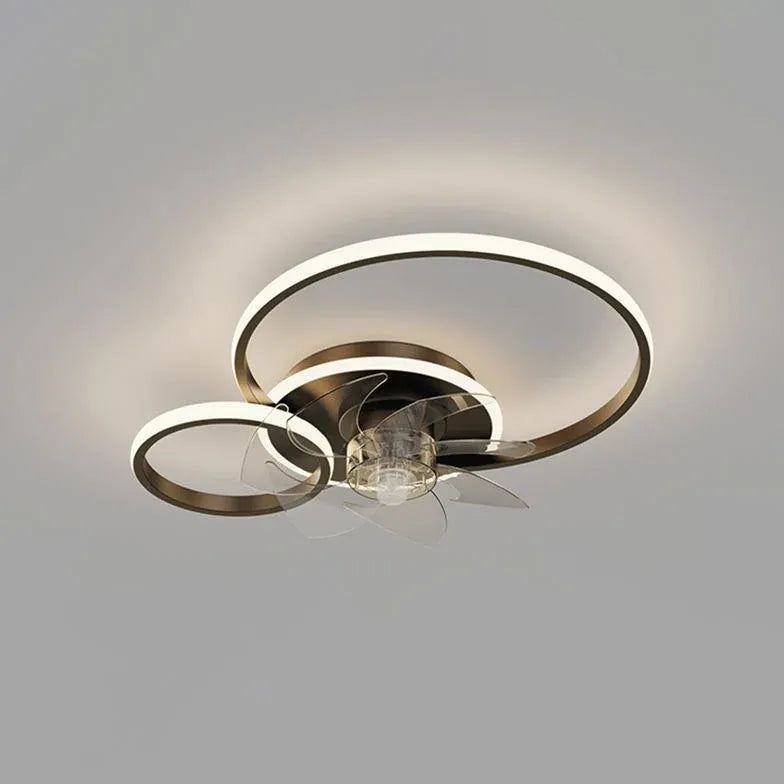 Ventilatore Vortice da Soffitto con Luce Moderna