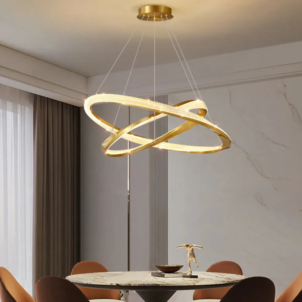 Lampadari da interno moderni Eleganza dorata