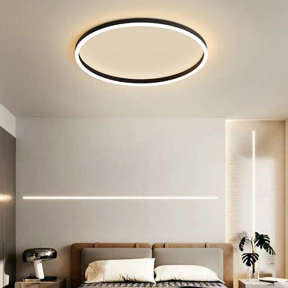 Plafoniere Led Moderne Dimmerabili Per Letto Rotondo