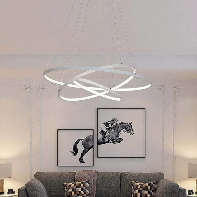 Lampadario Tondo Design Moderno a LED Multistrato