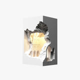 Lampade a Braccio da Parete Vintage in Gesso