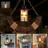 Chain-Hanging Design Vintage Dining Room Pendant Light