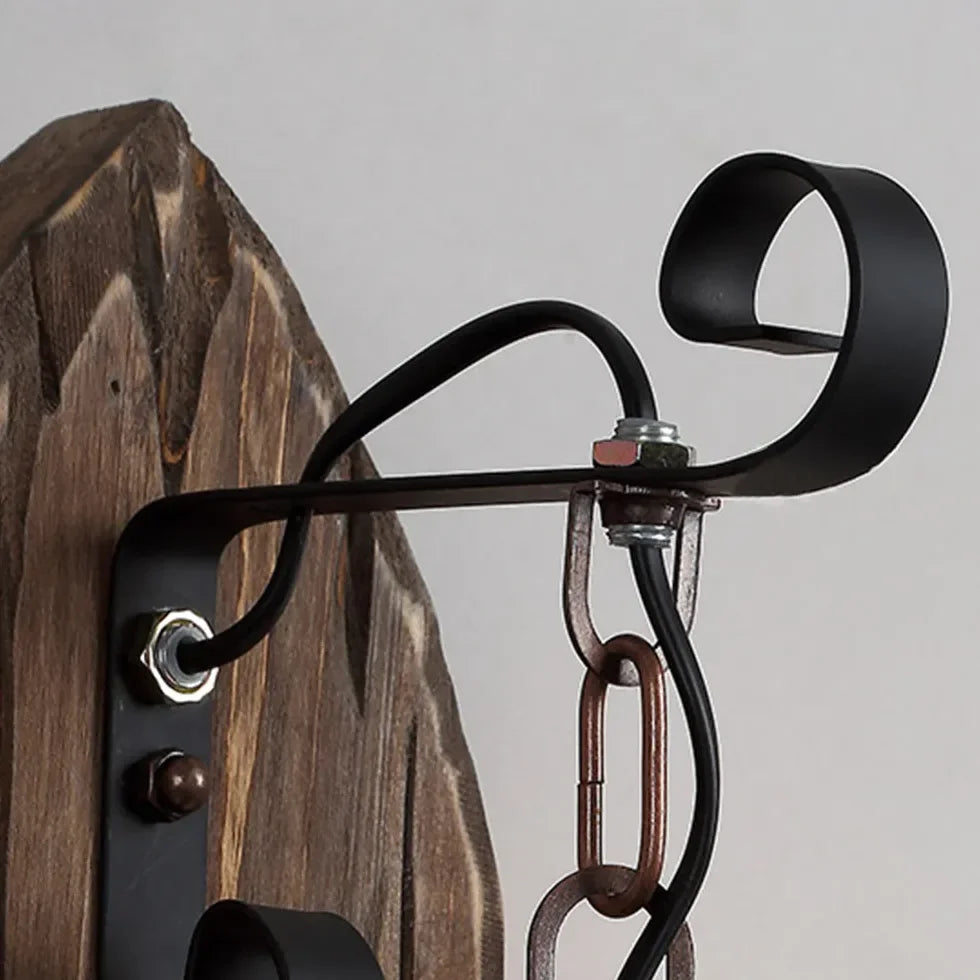 Lampade da Muro Industriali Foglia con Lanterna