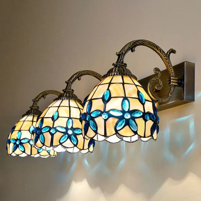 Colored Glass Wall Lights Indoor Vintage