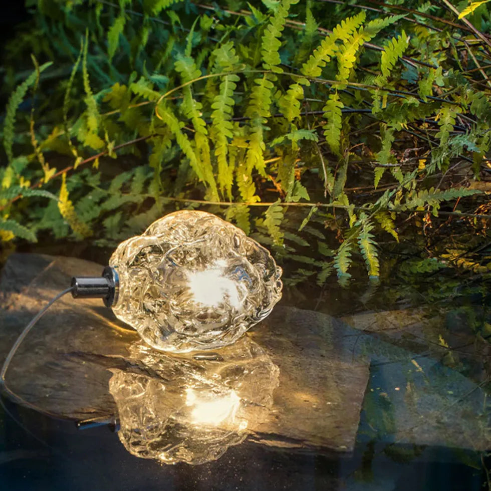 Lampada da terra per esterno Elegante e floreale