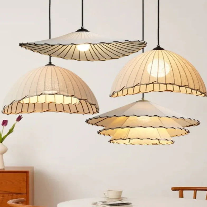 Petal Umbrella Dining Room Modern Pendant Light