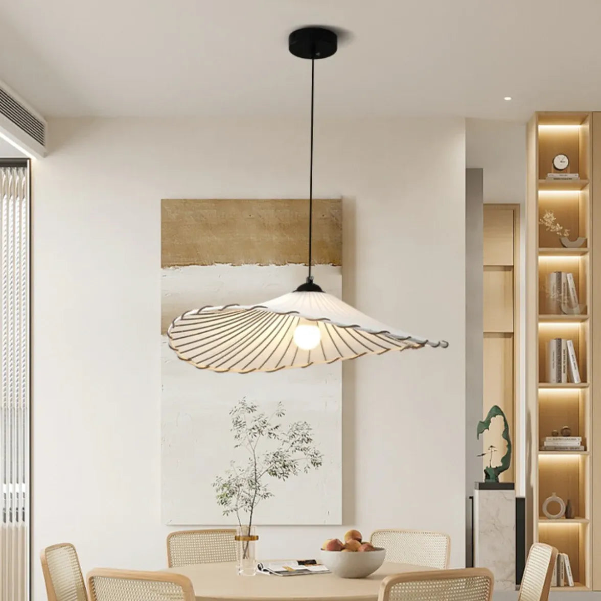 Petal Umbrella Dining Room Modern Pendant Light