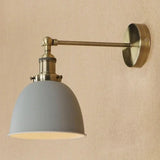 Applique Vintage da parete in Metallo Regolabile