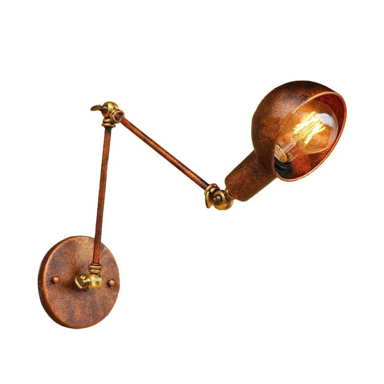 Adjustable Brass Industrial Wall Lights