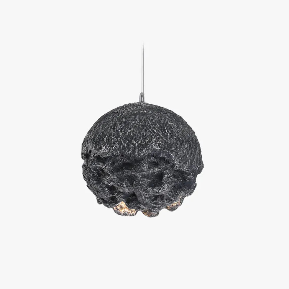 Irregular Imitation Rock Shade Dining Room Pendant Light