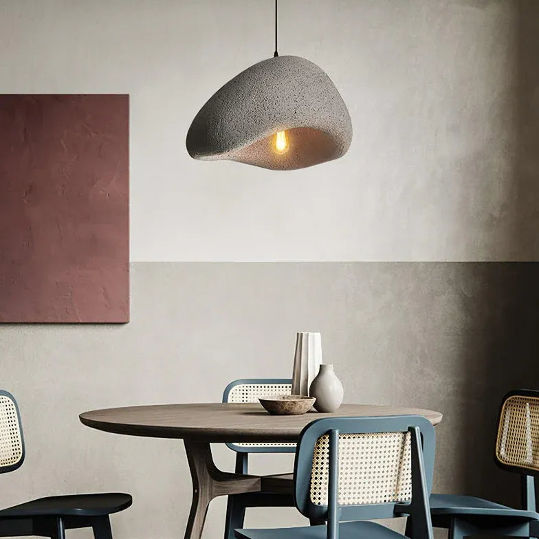 Stone Shape Modern LED Pendant Light