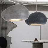 Irregular Shape Speckled Lampshade Modern Pendant Light