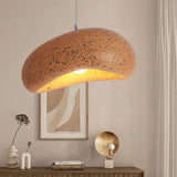 Pebble Texture Lampshade Modern Pendant Light