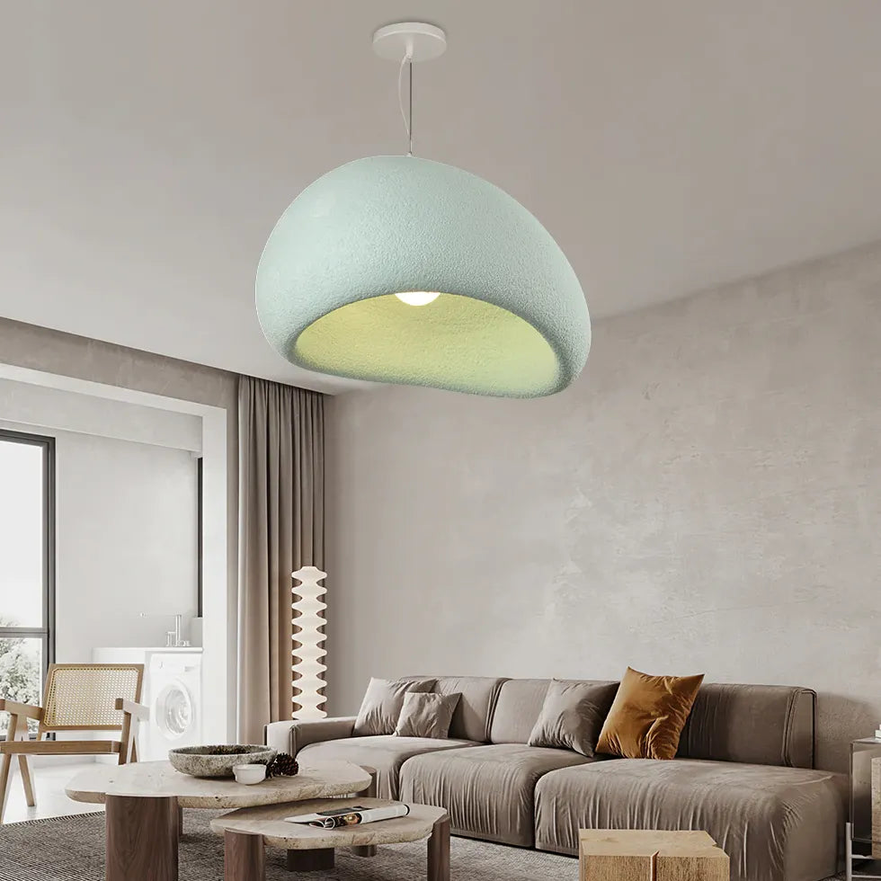 Streamlined Stone LED Modern Pendant Light