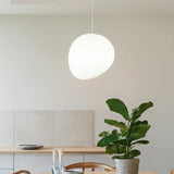 Lampadari Stile Nordico Altezza Regolabile in Vetro per Sala Pranzo