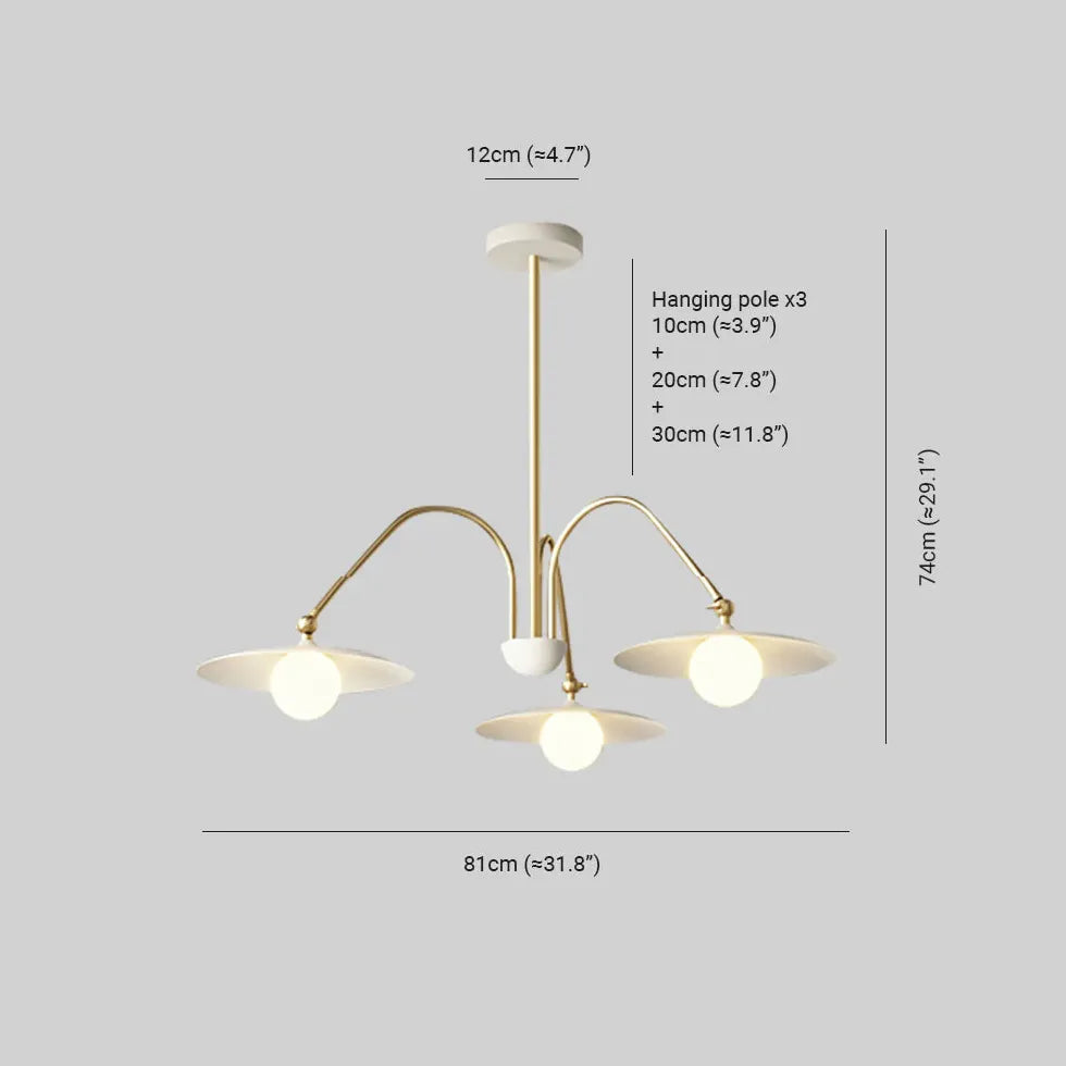 Lampadario Immagini elegante con struttura in metallo