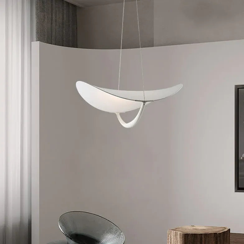 Lampadari a led moderni a soffitto bianco