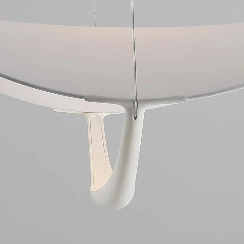 Lampadari a led moderni a soffitto bianco