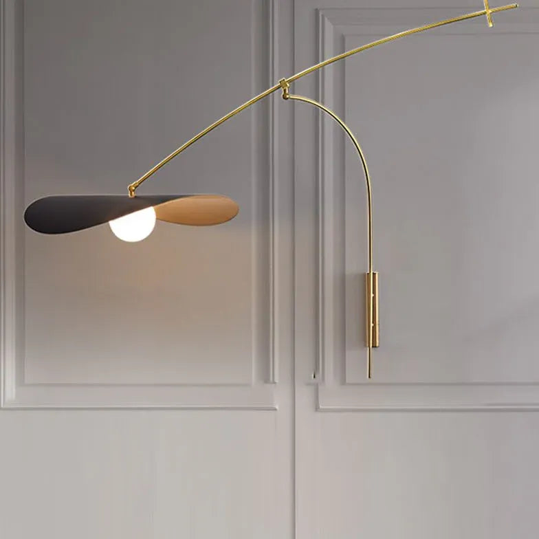 Modern Cantilever Plug in Wall Lights