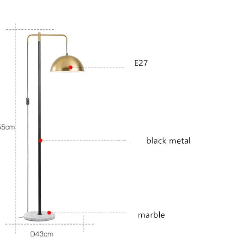 Lampade da salotto da terra inserimento semplice