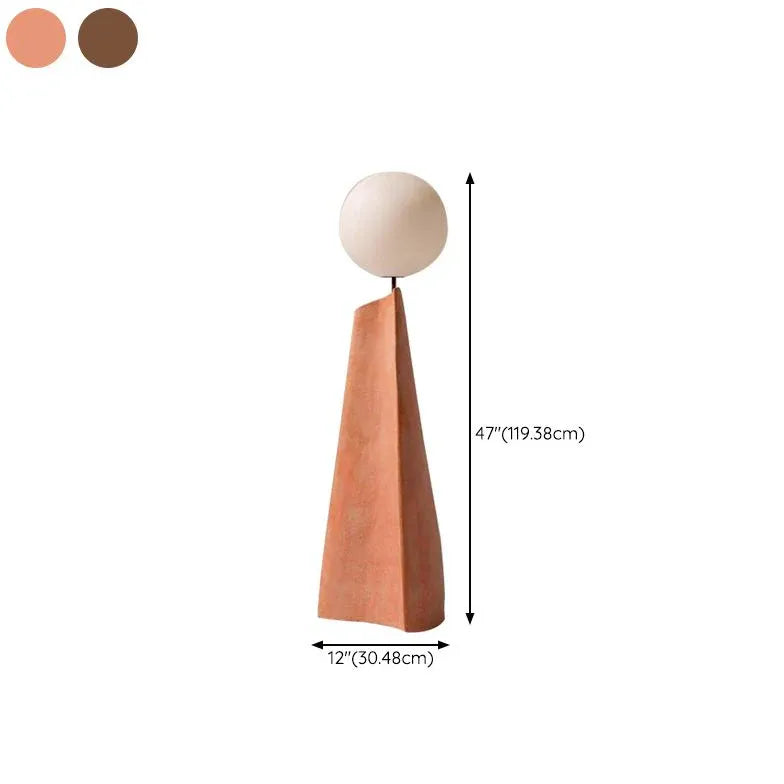 Geometric Shape Sphere Shade Floor Lamp