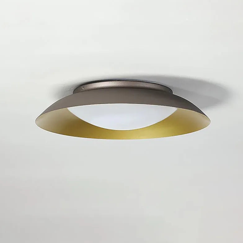 Dish-shaped Vintage Design Bedroom Ceiling Light