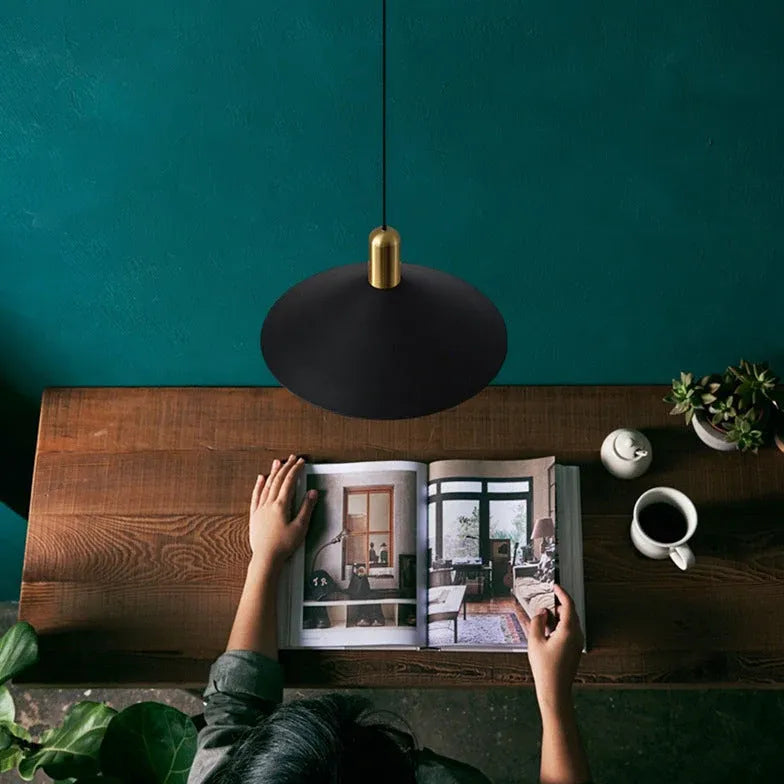 Cone-Shaped Iron Vintage Industrial Dining Room Pendant Light