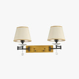 Applique da Parete a Due Luci Regolabile per Camera