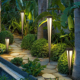 Triangular Solar Modern Pathway Outdoor Lights