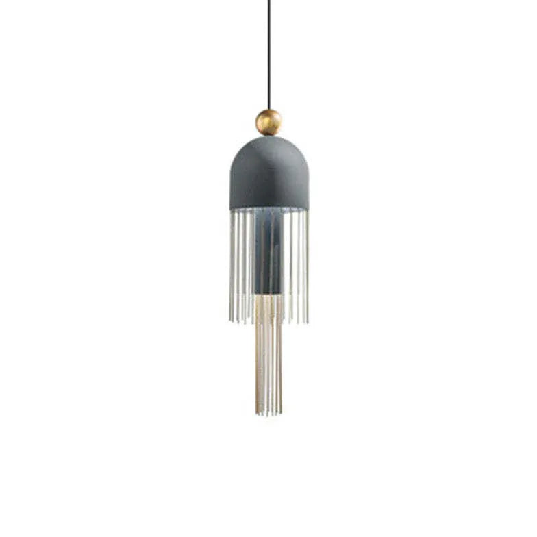 Tassel-shaped Metal Modern Dining Pendant Light