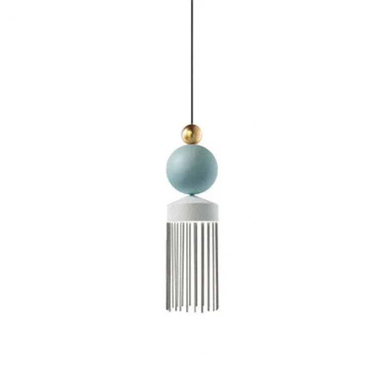 Tassel-shaped Metal Modern Dining Pendant Light