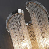 Applique da Parete Comodino Stile Catena Frange