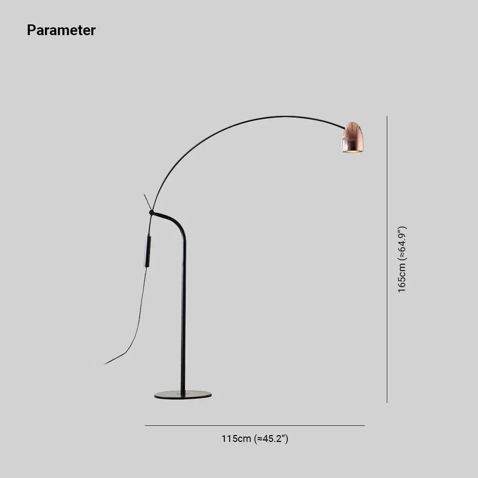 Lampada da pavimento lineare curva regolabile