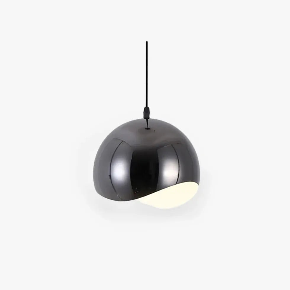 Hemispherical Streamlined Metal Kitchen Pendant Light