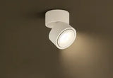 Faretti Cilindrici da Soffitto LED in Metallo Design Moderno
