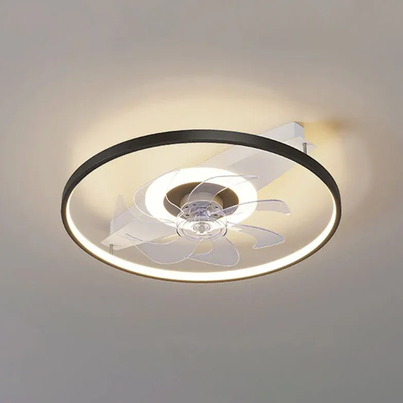 Luce Led Con Ventilatore Design Elegante Moderno