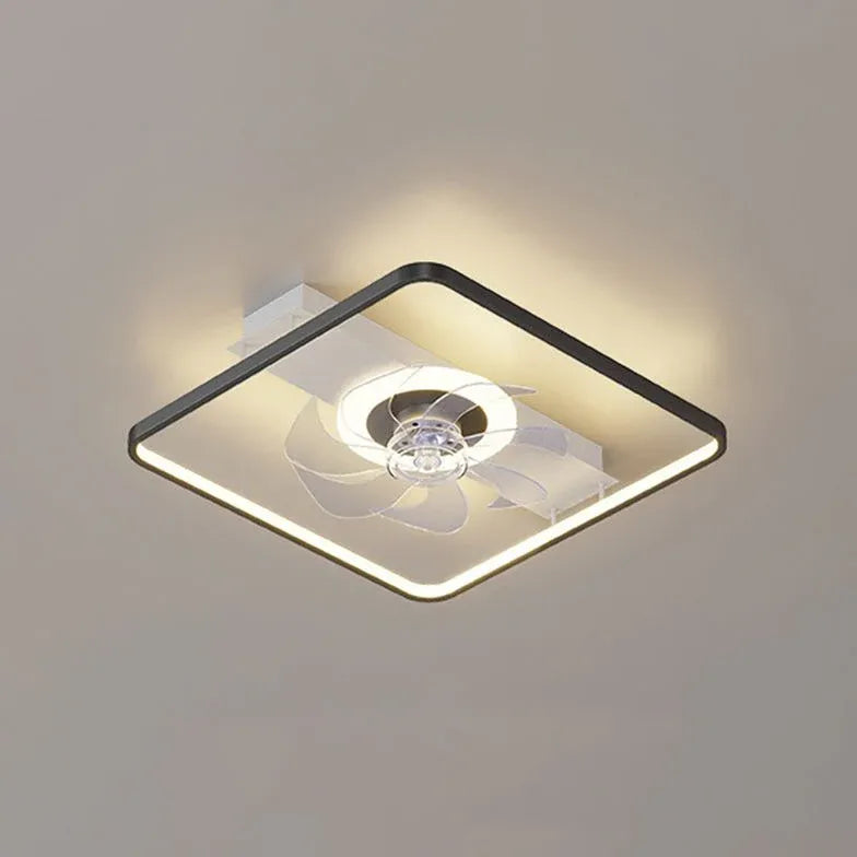 Luce Led Con Ventilatore Design Elegante Moderno