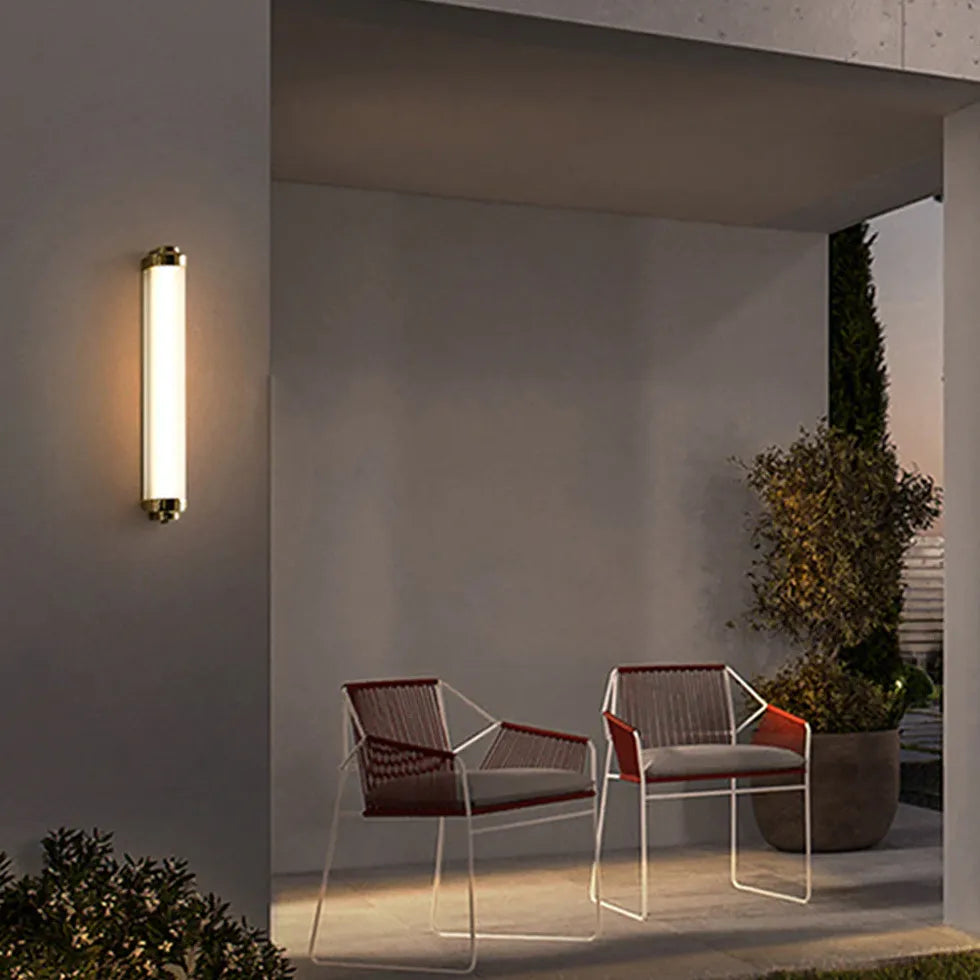 Glass Tube LED Outdoor Wall Lights