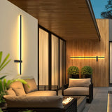 Cross Linear Led Outdoor Wall Lights