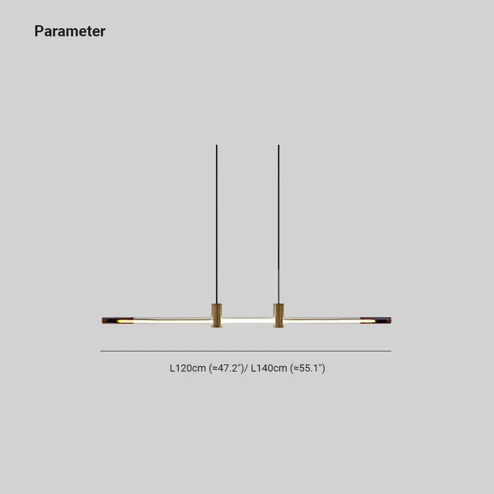 Minimalist Lines LED Pendant Light