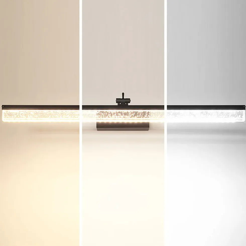 Transparent Led Linear Bathroom Mirror Lights